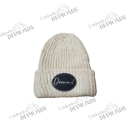 Chunk Knit Cuffed Beanie Personalized